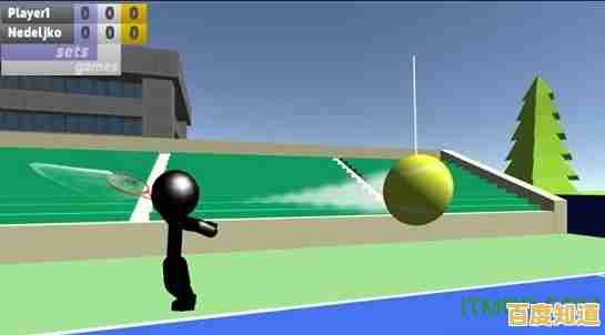 谁不想在《火柴人3D网球》中享受简单又刺激的3D竞技快感？