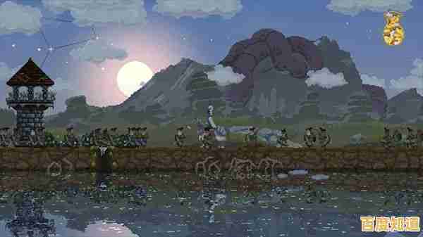 想体验像素策略建造的乐趣？王国两位君主中文版》让你化身君主治理国家！